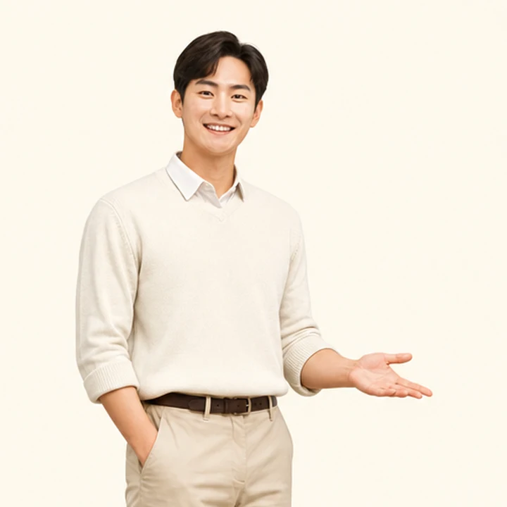 신용불량 QM6 장기렌트 상담 신청을 안내하는 담당자
